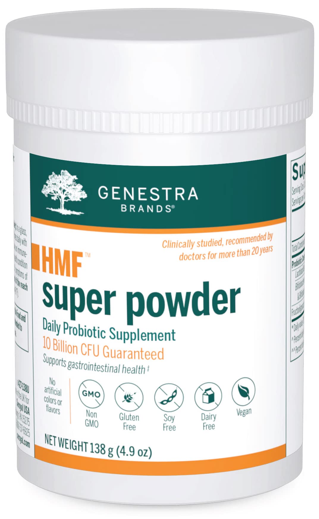 Amazon.com: Genestra Brands HMF Super Powder | Probiotic Formula